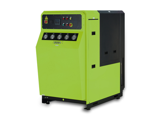 Station de gonflage silencieuse à grand débit d’air