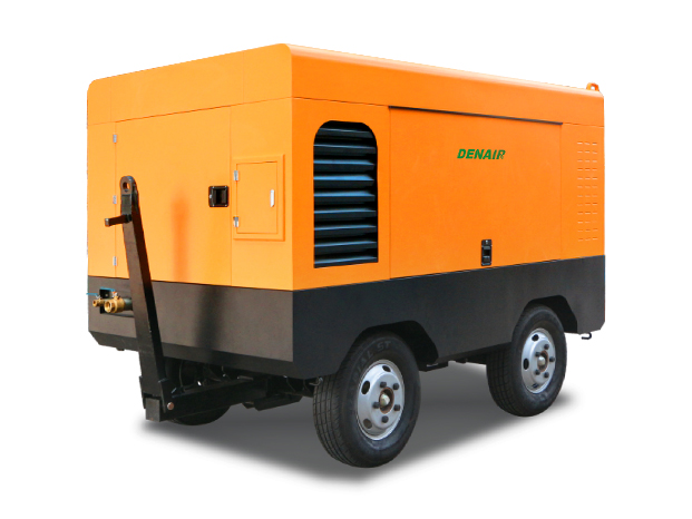Compresseur d'air diesel mobile ultra-efficace à double étage